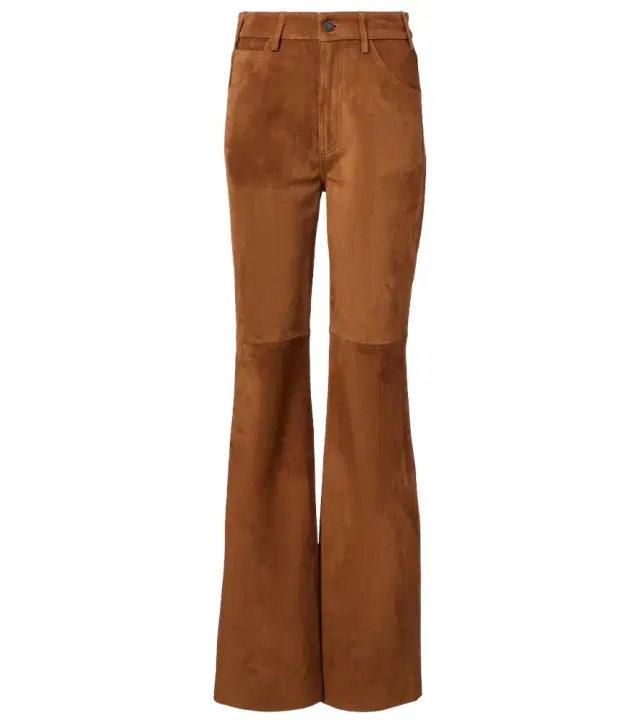 Nili Lotan Roe suede flared pants