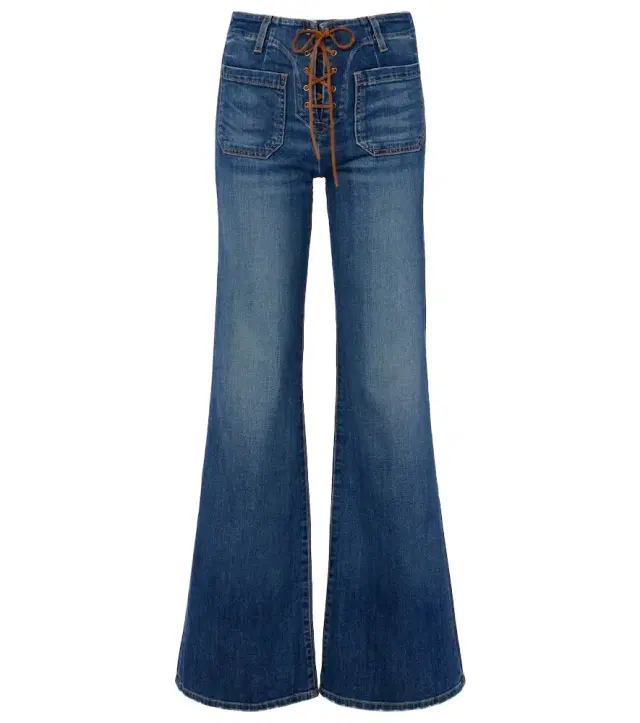Nili Lotan Florence mid-rise flared jeans