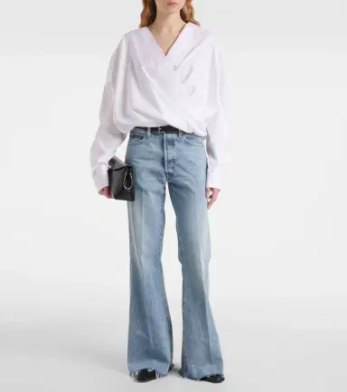 Frame The Lax high-rise flared jeans | Thumbnail 4 Frame The Lax high-rise flared jeans | Thumbnail 4