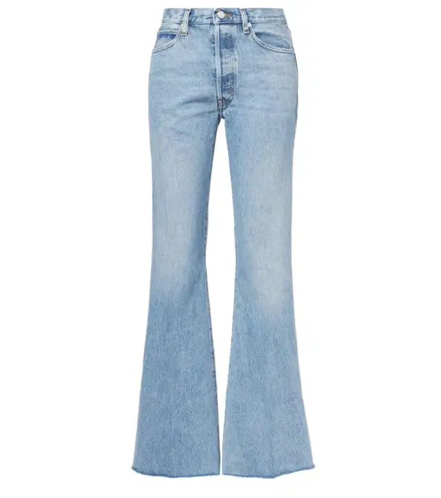 Frame The Lax high-rise flared jeans