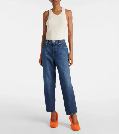 Frame The Candle high-rise wide-leg jeans | Thumbnail 7 Frame The Candle high-rise wide-leg jeans | Thumbnail 7