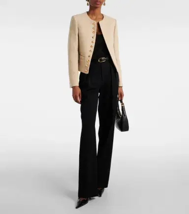 Nili Lotan Patti cotton-blend jacket | Thumbnail 3 Nili Lotan Patti cotton-blend jacket | Thumbnail 3