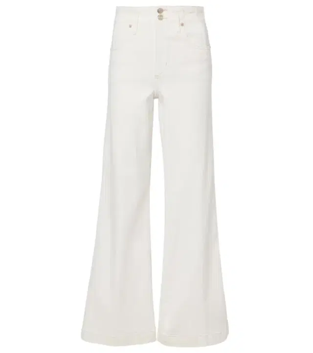Frame The Seamed Wide high-rise pants