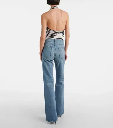 Nili Lotan Celia mid-rise flared jeans | Thumbnail 7