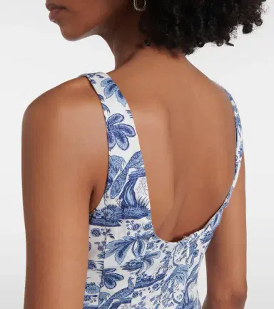 Staud Wells floral cotton minidress | Thumbnail 4