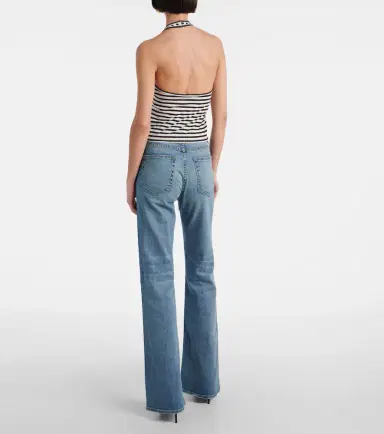 Nili Lotan Britt halterneck cotton jersey top | Thumbnail 5 Nili Lotan Britt halterneck cotton jersey top | Thumbnail 5
