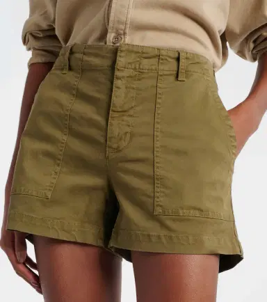 Nili Lotan Cotton twill shorts | Thumbnail 2