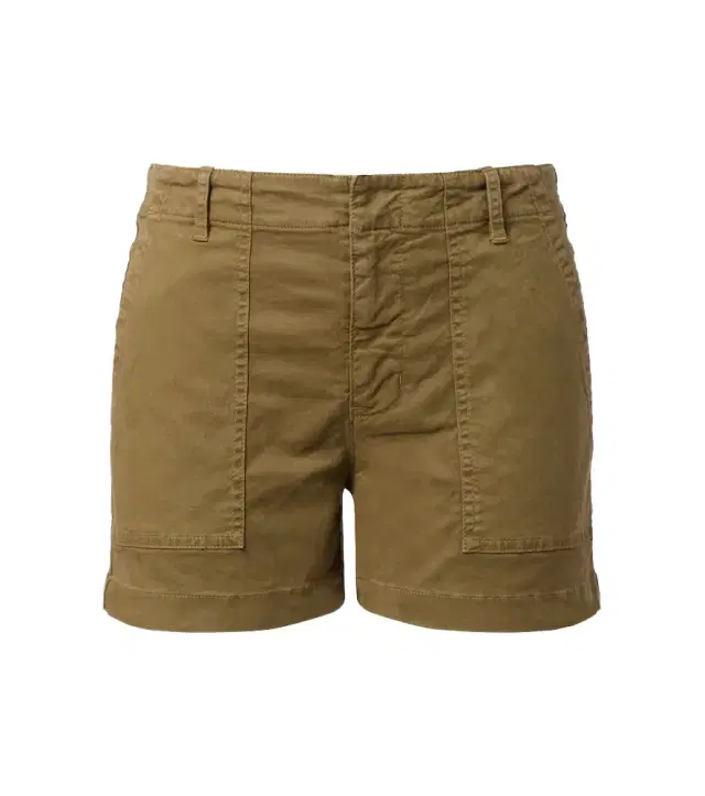 Cotton twill shorts