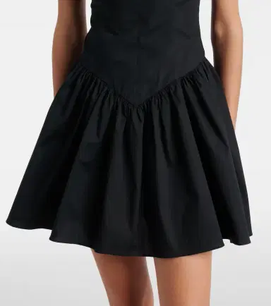 Staud Dena cotton poplin minidress | Thumbnail 3
