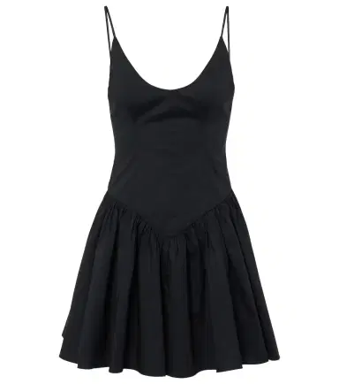 Staud Dena cotton poplin minidress | Thumbnail 1