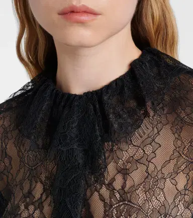 Nili Lotan Cecily lace blouse | Thumbnail 2
