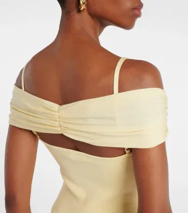 Simkhai Amarantha draped jersey maxi dress | Thumbnail 2