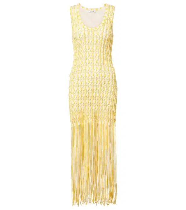 Simkhai Sonia knitted midi dress