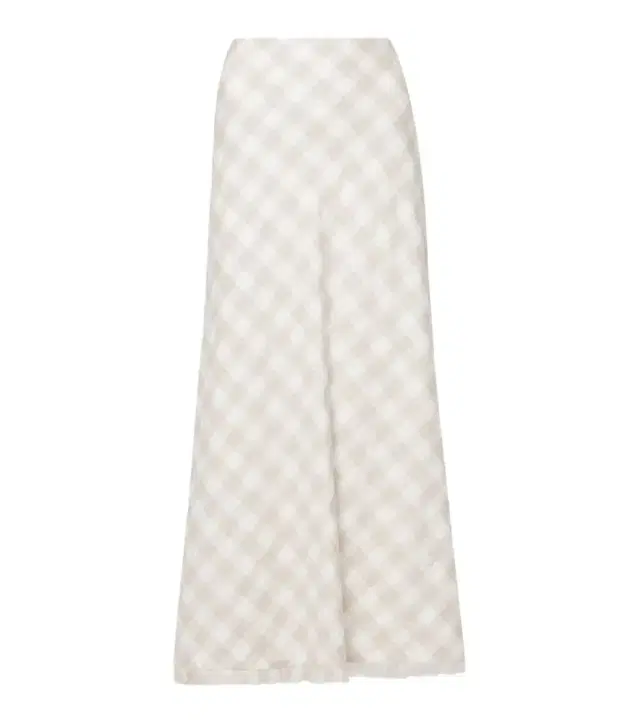 Simkhai Noelle checked maxi skirt