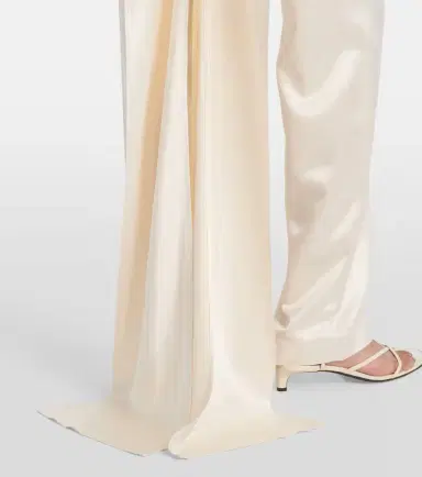 Tove Sara caped satin top | Thumbnail 3