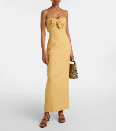 Tove Rahel linen and cotton-blend maxi dress | Thumbnail 4
