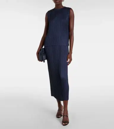 Vince Pleated midi skirt | Thumbnail 3