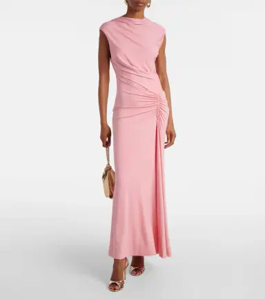 Simkhai Acacia ruched jersey maxi dress | Thumbnail 2