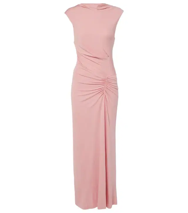 Simkhai Acacia ruched jersey maxi dress