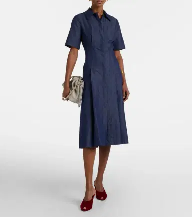 Vince Denim shirt dress | Thumbnail 2 Vince Denim shirt dress | Thumbnail 2