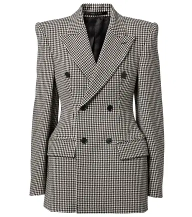 Balenciaga Houndstooth wool blazer | Thumbnail 1 Balenciaga Houndstooth wool blazer | Thumbnail 1
