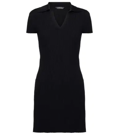 Balenciaga Wool-blend polo dress | Thumbnail 1