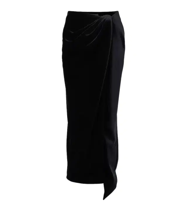 Balenciaga Jersey wrap skirt