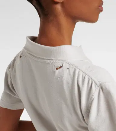 Balenciaga Laurel cotton piqué polo shirt | Thumbnail 5 Balenciaga Laurel cotton piqué polo shirt | Thumbnail 5
