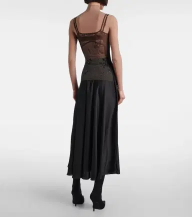 Balenciaga Trompe L'ail lace top | Thumbnail 4