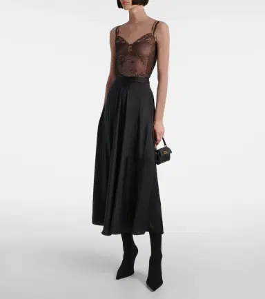 Balenciaga Trompe L'ail lace top | Thumbnail 5