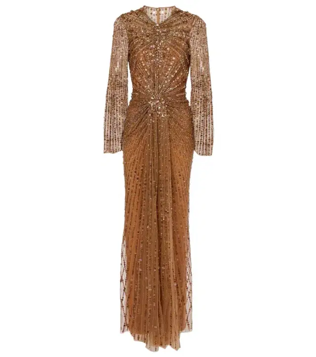 Jenny Packham Anja embellished gown