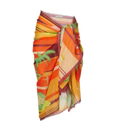 Alemais Alémais Palm Island cotton beach cover-up | Thumbnail 1