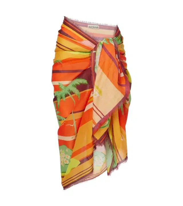 Alemais Alémais Palm Island cotton beach cover-up