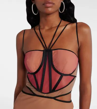 Nensi Dojaka Leila bustier gown | Thumbnail 3