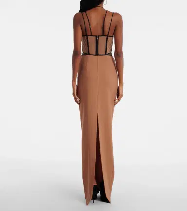 Nensi Dojaka Leila bustier gown | Thumbnail 4