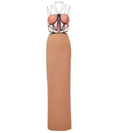 Nensi Dojaka Leila bustier gown | Thumbnail 1