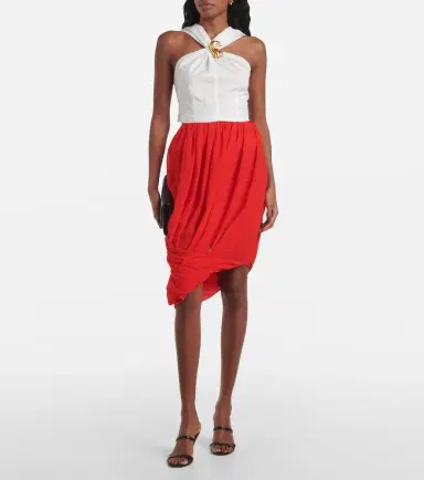 Jacques Wei Chiffon midi skirt | Thumbnail 2