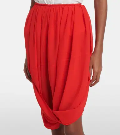 Jacques Wei Chiffon midi skirt | Thumbnail 4