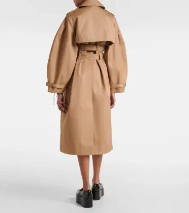Ganni Cotton trench coat | Thumbnail 5