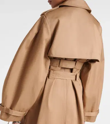 Ganni Cotton trench coat | Thumbnail 6