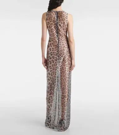 Jacques Wei Crystal-embellished tulle maxi dress | Thumbnail 3