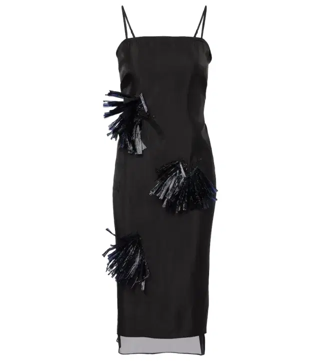 Jacques Wei Embroidered maxi dress