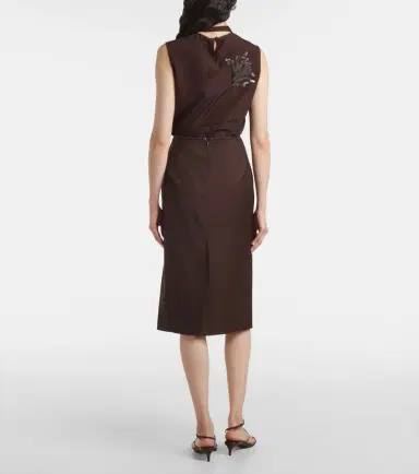 Jacques Wei Embellished midi skirt | Thumbnail 3