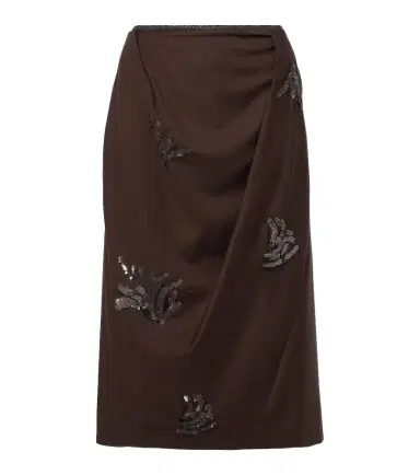Jacques Wei Embellished midi skirt | Thumbnail 1