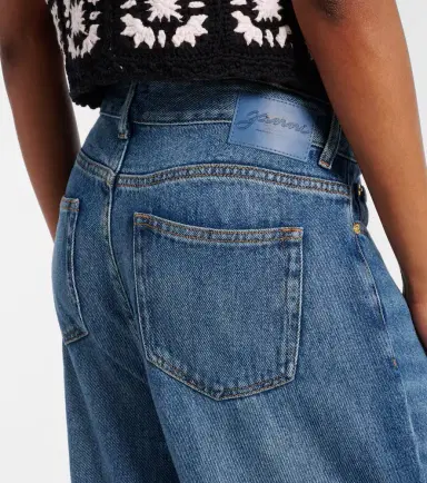 Ganni Pleated wide-leg jeans | Thumbnail 5