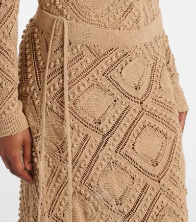 Xu Zhi Crochet lace maxi skirt | Thumbnail 2