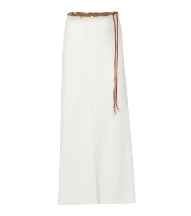 Xu Zhi Jersey maxi skirt