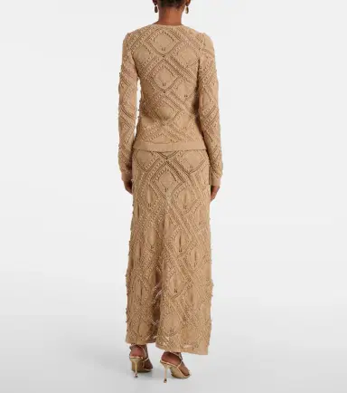 Xu Zhi Crochet lace cardigan | Thumbnail 2