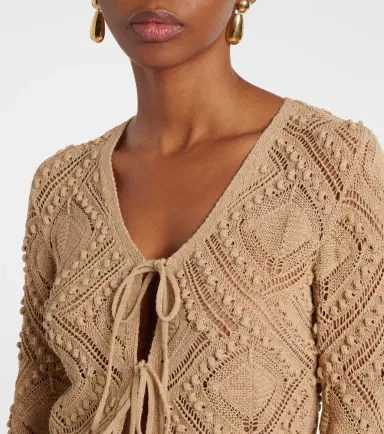 Xu Zhi Crochet lace cardigan | Thumbnail 4