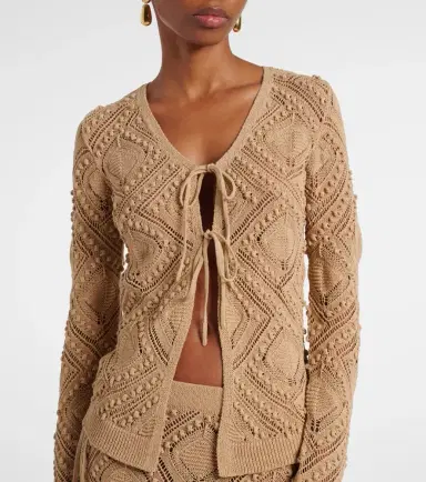 Xu Zhi Crochet lace cardigan | Thumbnail 5